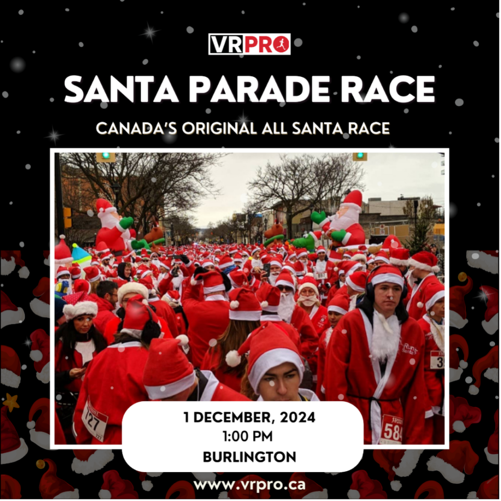 Santa race burlington fun